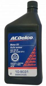 AC Delco Motor Oil 5W-20, 0,946 л